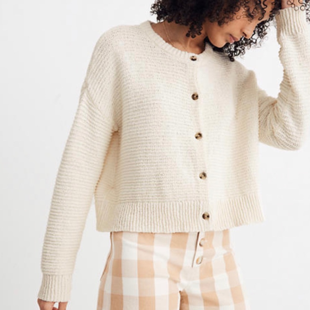 Madewell Deville cardigan sweater size M